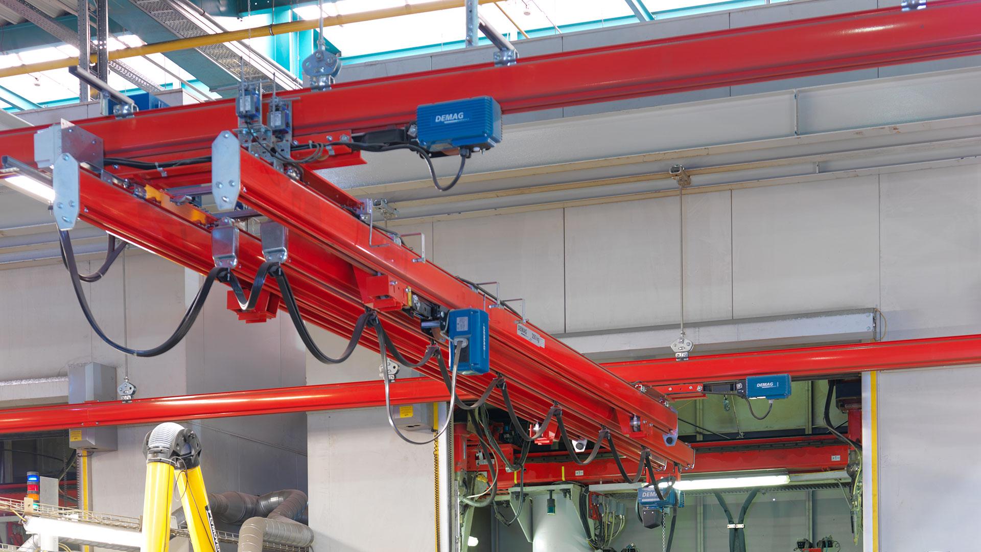 KBK overhung and extending cranes | Demagcranes